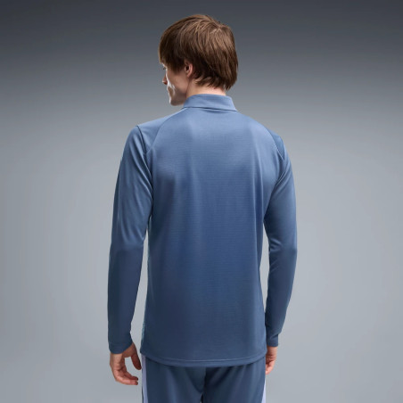 Sweat zippé OM bleu violet
