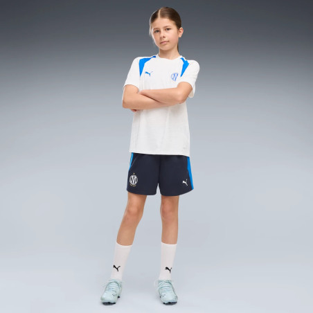 Short entraînement junior OM bleu