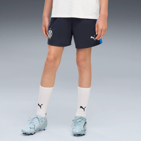 Short entraînement junior OM bleu