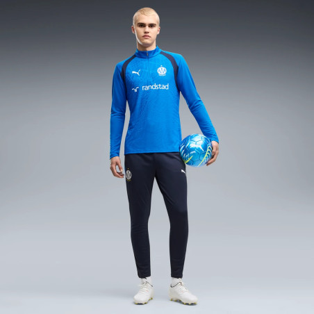 Pantalon entraînement OM noir bleu