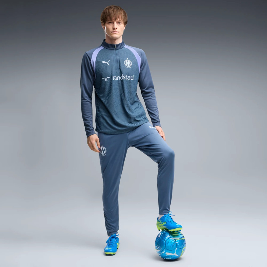 Pantalon survêtement OM bleu violet