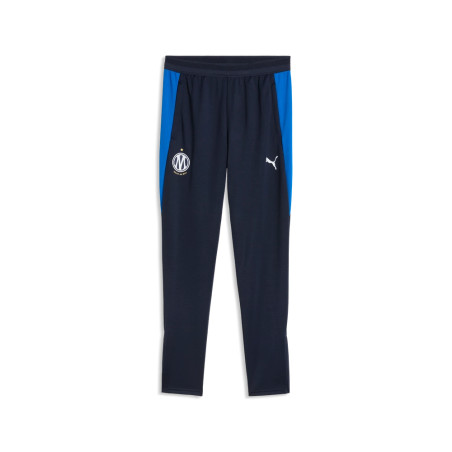 Pantalon entraînement junior OM noir bleu