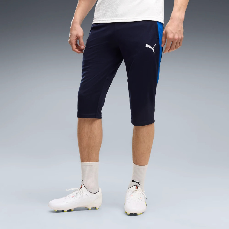 Pantalon survêtement 3/4 OM noir bleu