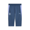 Pantalon survêtement 3/4 OM bleu violet
