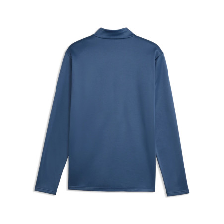 Sweat zippé OM Warm bleu
