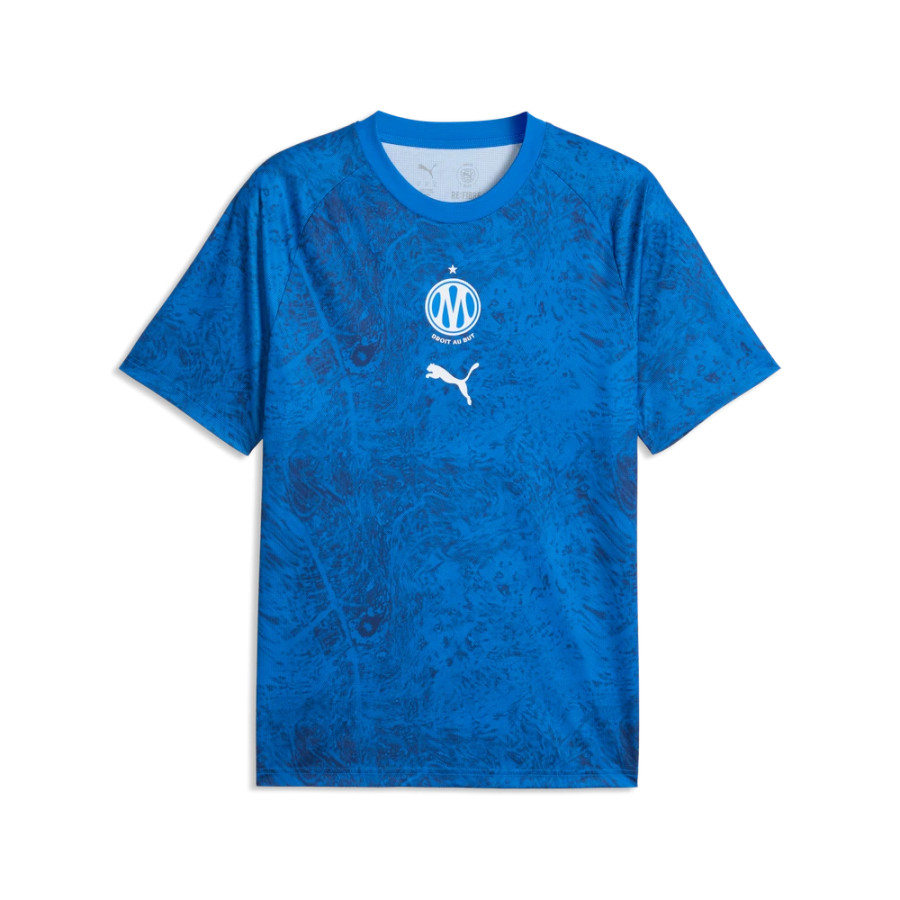 Maillot avant match OM bleu