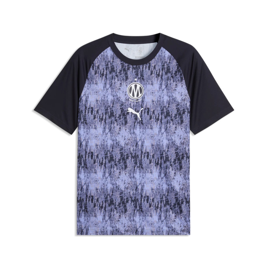 Maillot avant match OM violet noir