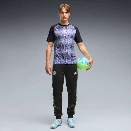 Maillot avant match OM violet noir