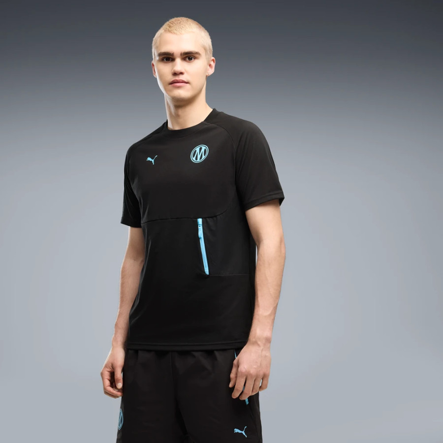 T-shirt OM PumaTech noir bleu