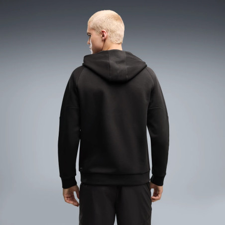 Veste survêtement OM PumaTech FZ noir bleu 