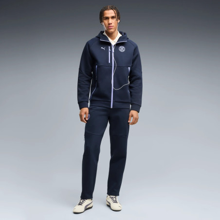 Veste survêtement OM PumaTech FZ bleu violet