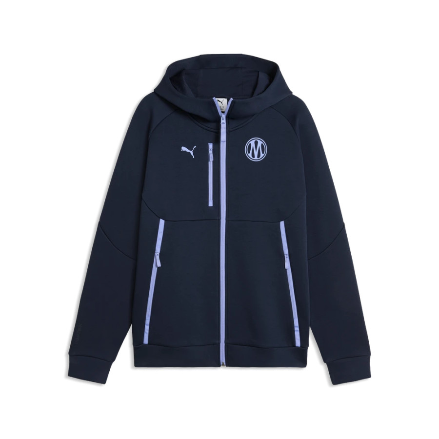 Veste survêtement OM PumaTech FZ bleu violet