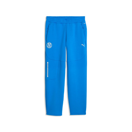 Pantalon survêtement OM PumaTech FZ bleu blanc
