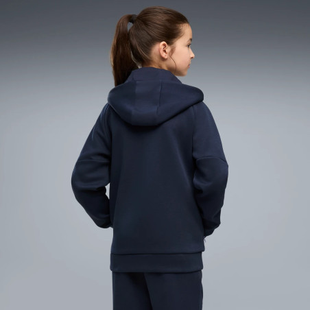 Veste survêtement junior OM PumaTech FZ bleu violet