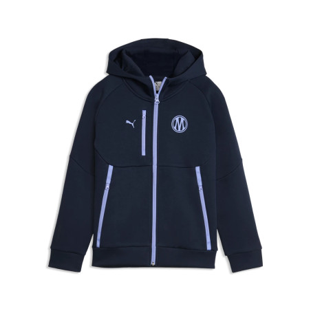 Veste survêtement junior OM PumaTech FZ bleu violet