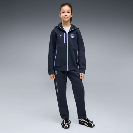 Pantalon survêtement junior OM PumaTech bleu violet