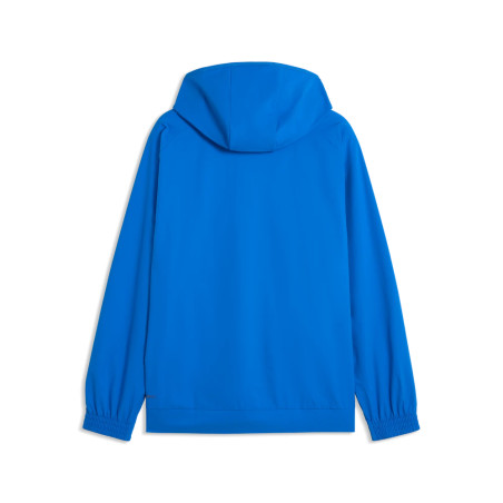 Veste survêtement OM PumaTech Woven bleu blanc