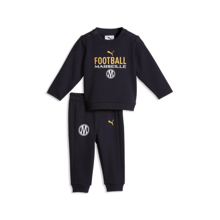 Ensemble survêtement bébé OM noir