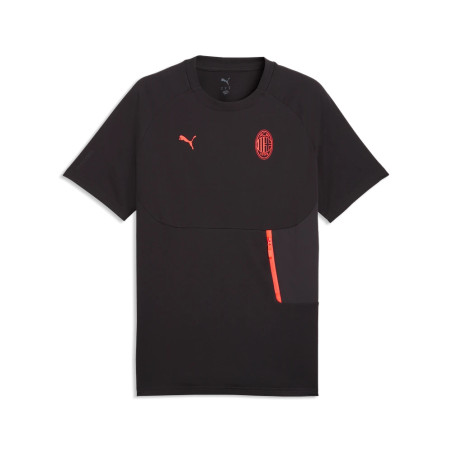 T-shirt Milan AC PumaTech noir rouge
