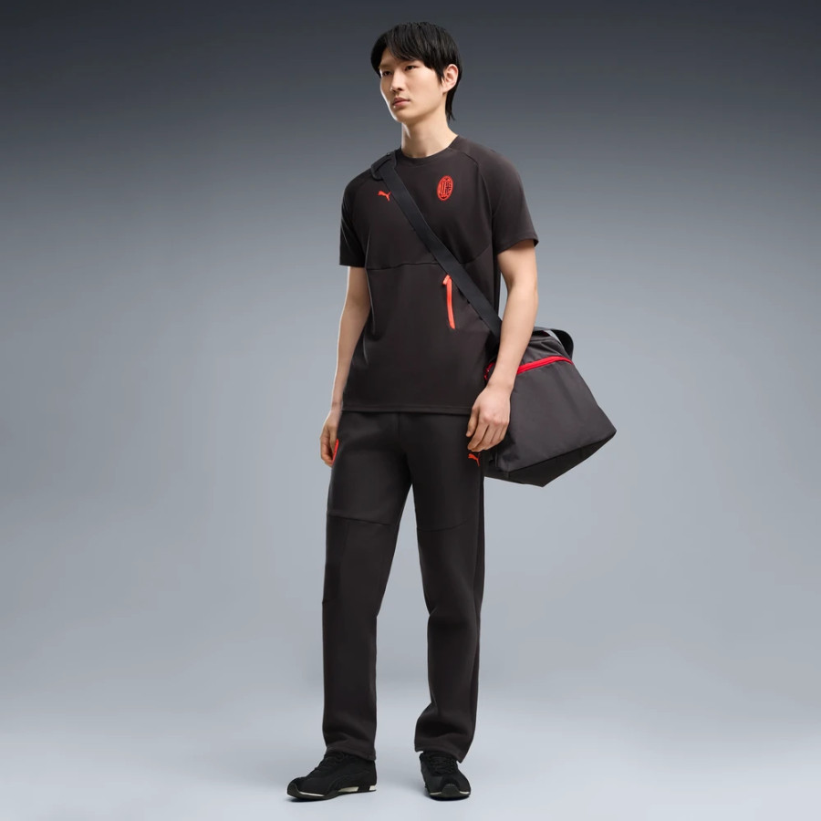 T-shirt Milan AC PumaTech noir rouge