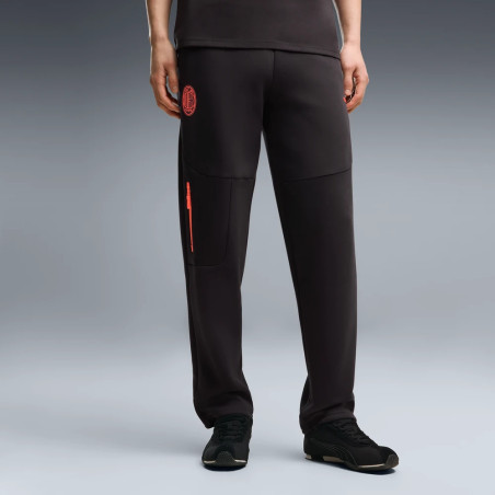 Pantalon survêtement Milan AC PumaTech noir rouge