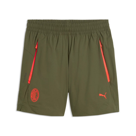 Short Milan AC PumaTech Woven vert rouge