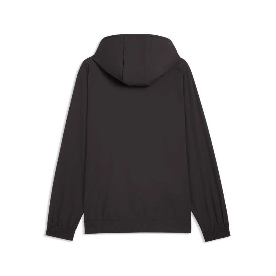 Veste survêtement Milan AC PumaTech woven noir rouge