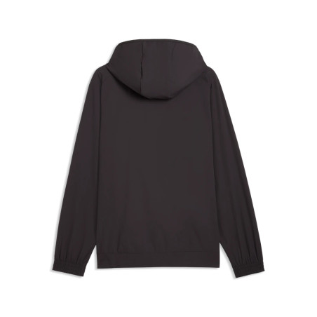 Veste survêtement Milan AC PumaTech woven noir rouge