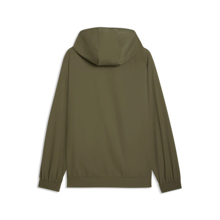 Veste survêtement Milan AC PumaTech Woven vert rouge