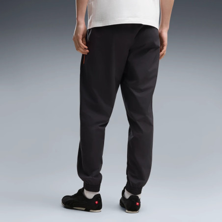Pantalon survêtement Milan AC PumaTech woven noir rouge