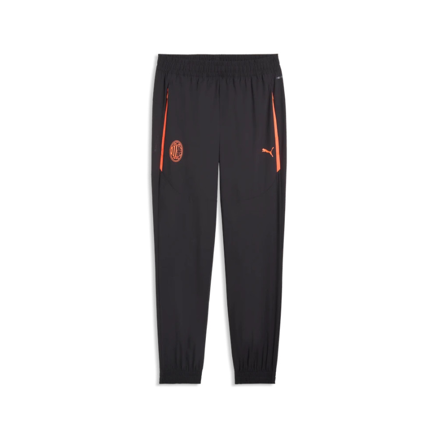 Pantalon survêtement Milan AC PumaTech woven noir rouge