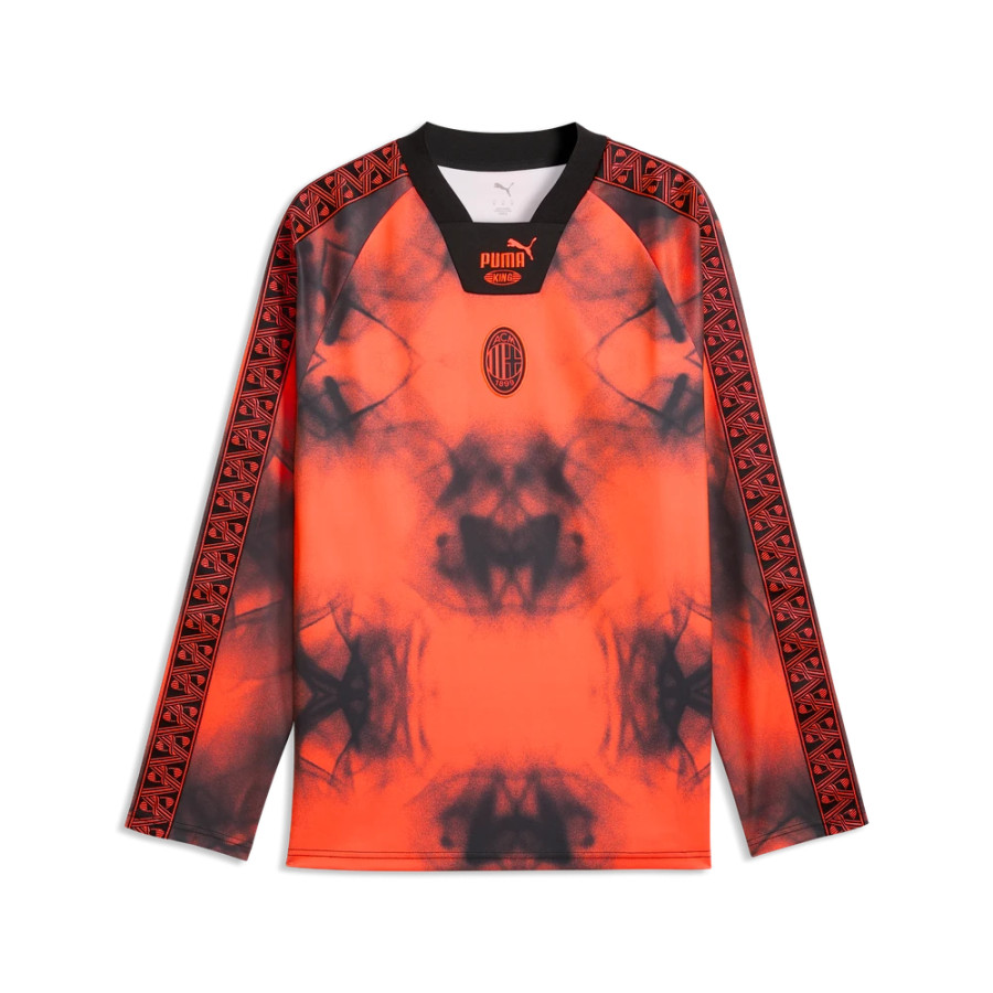 Maillot manches longues Milan AC KING rouge noir