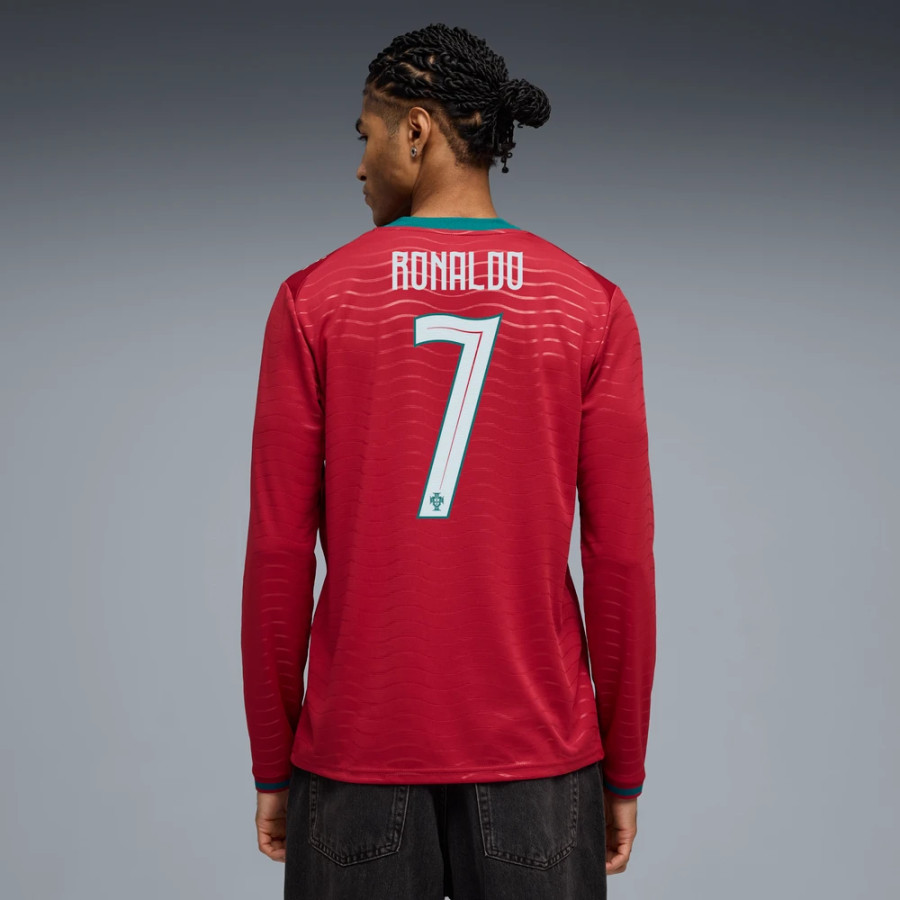Maillot manches longues Portugal Ronaldo domicile 2026