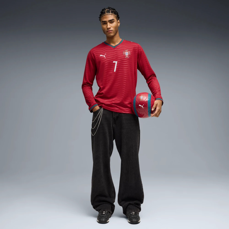 Maillot manches longues Portugal Ronaldo domicile 2026