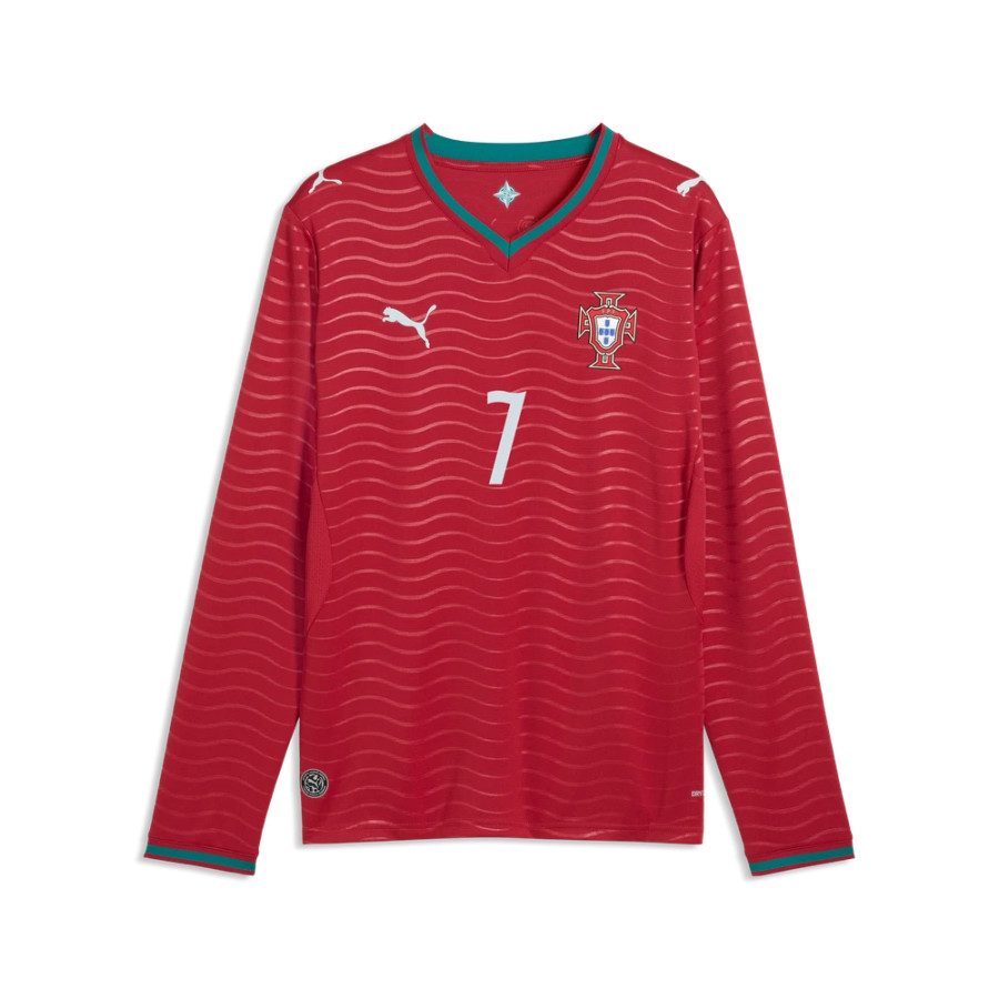 Maillot manches longues Portugal Ronaldo domicile 2026