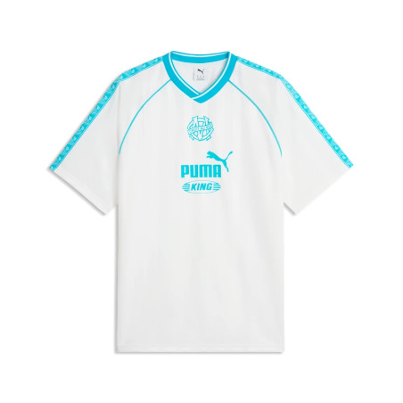 Maillot OM King Archive blanc bleu