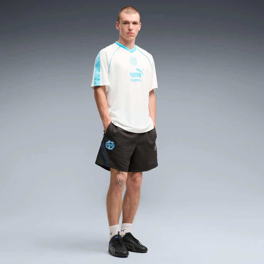 Maillot OM King Archive blanc bleu
