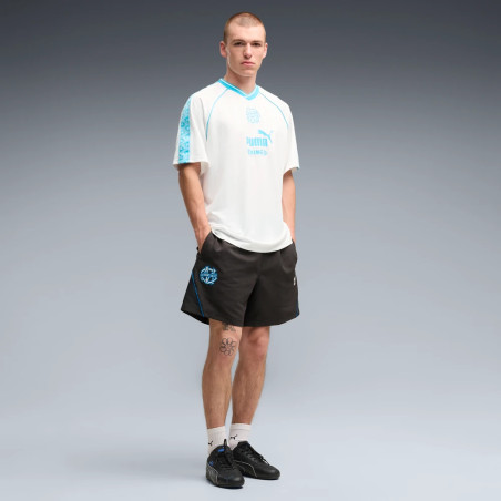Maillot OM King Archive blanc bleu
