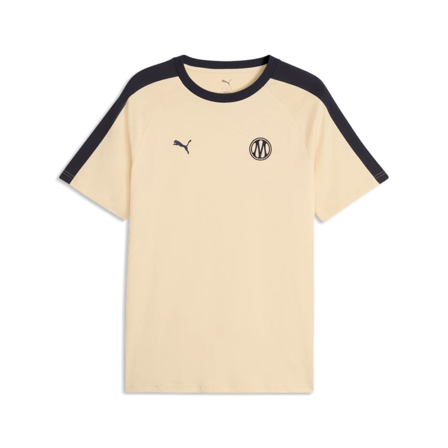 T-shirt OM T7 beige noir