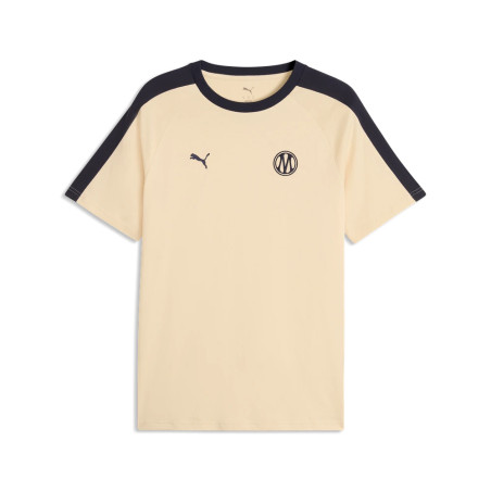 T-shirt OM T7 beige noir