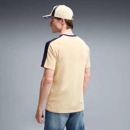 T-shirt OM T7 beige noir
