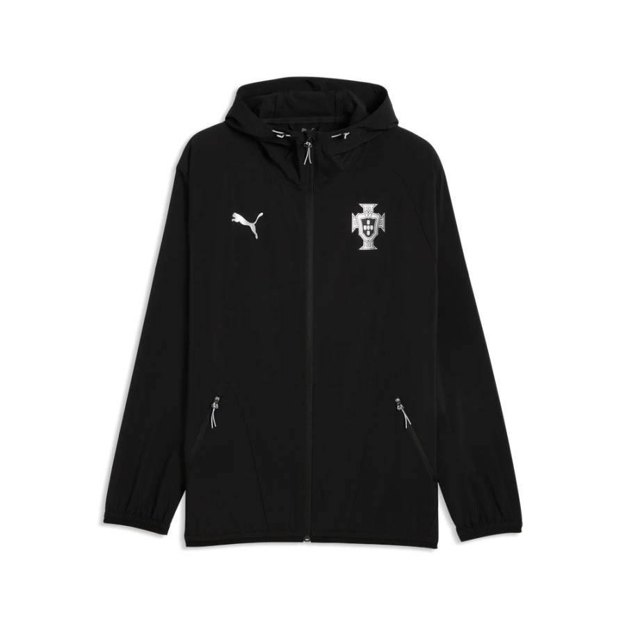 Veste survêtement Portugal PowerTrain Woven noir blanc