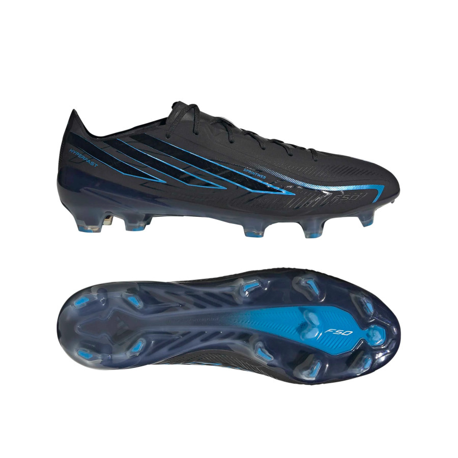 adidas F50 Hyperfast Elite FG noir bleu