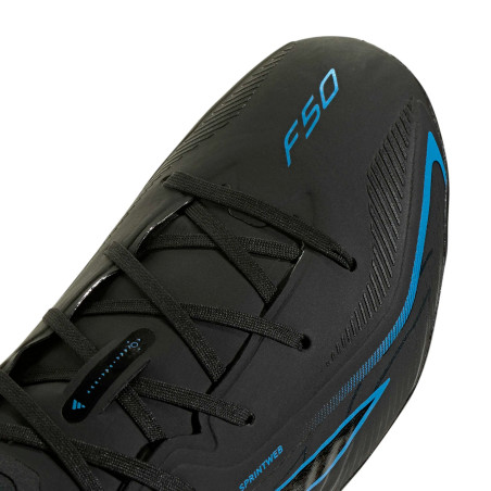 adidas F50 Hyperfast junior Elite FG noir bleu