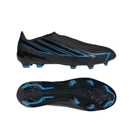 adidas F50 Hyperfast LaceLess league FG noir bleu