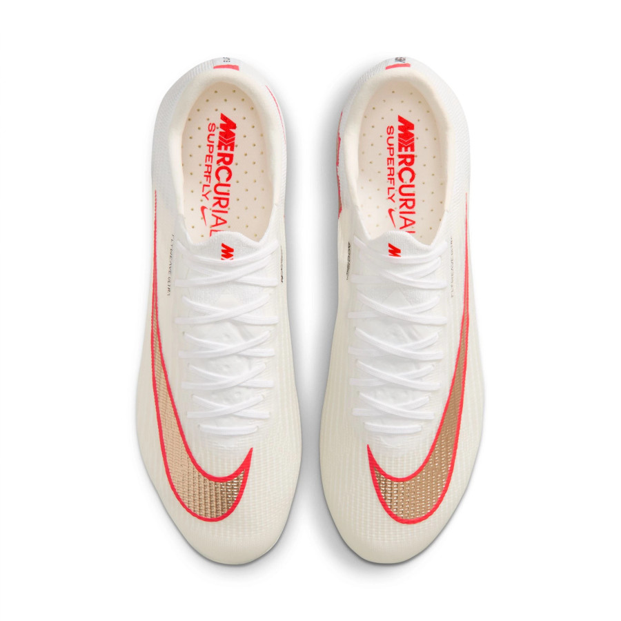 Nike Air Zoom Mercurial Superfly11 Elite SG-Pro blanc orange