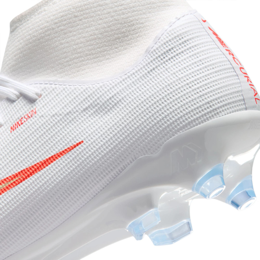 Nike Air Zoom Mercurial Superfly 11 Academy FG/MG blanc rouge