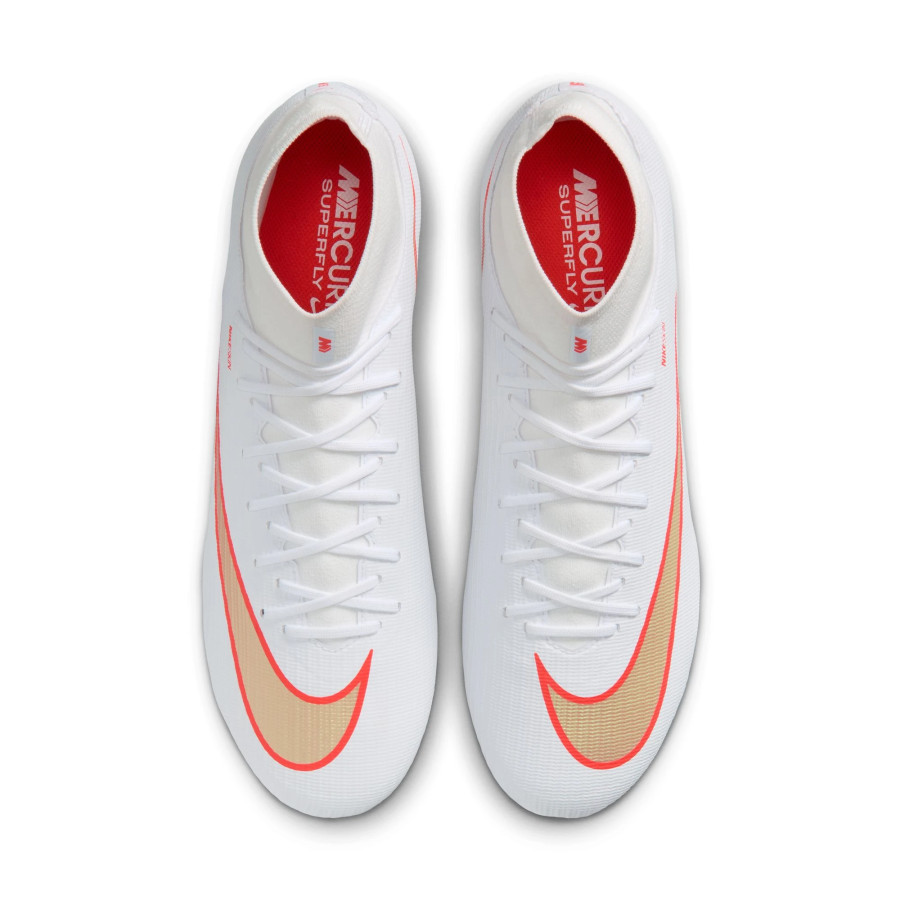 Nike Air Zoom Mercurial Superfly 11 Academy FG/MG blanc rouge