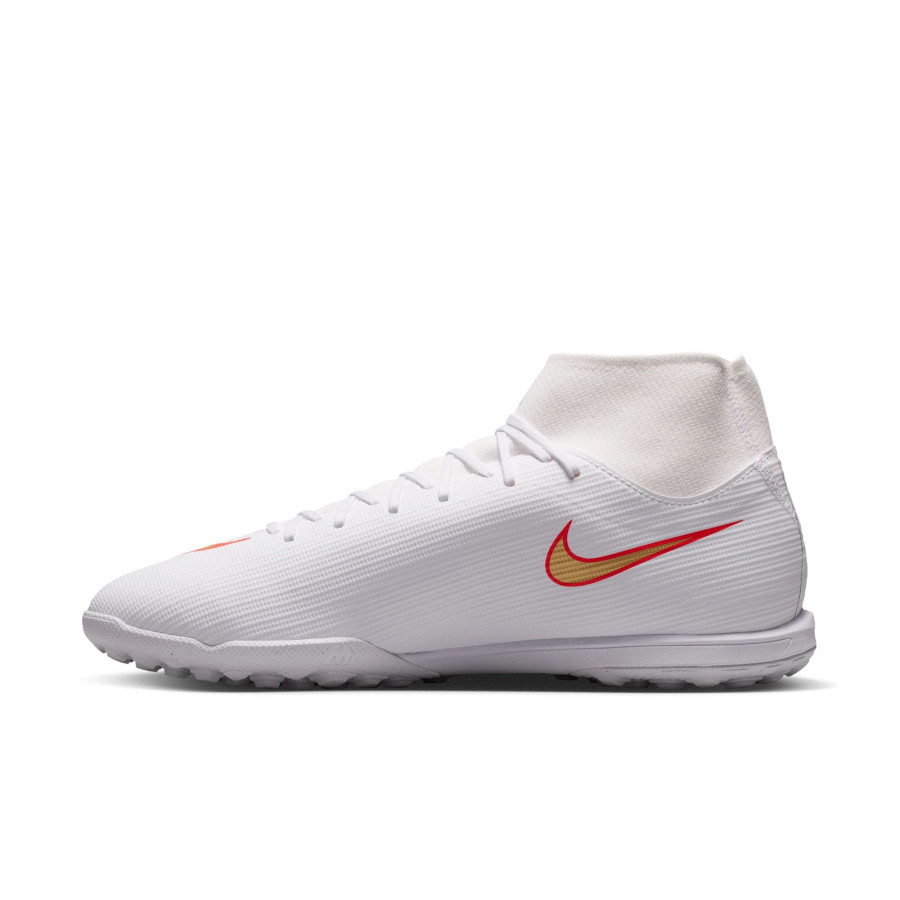Nike Air Zoom Mercurial Superfly 11 Academy Turf blanc rouge