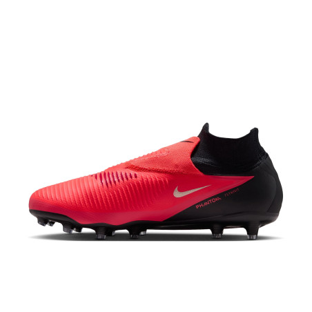 Nike Phantom 6 montante Pro AG rouge noir